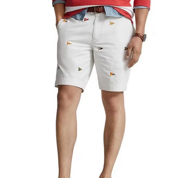Polo Ralph Lauren
Classic-Fit Stretch Embroidered 9.25" Inseam Shorts - Picture 5 of 6